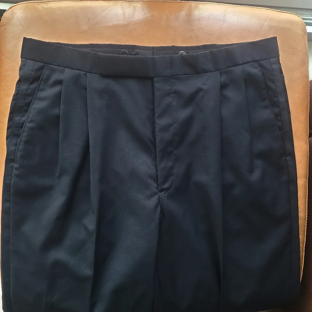 Hart Schaffner Marx Nordstrom Two Piece Black Suit Set - Picture 6 of 10